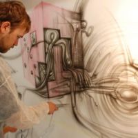 Airbrush na v&yacute;stave MODDOM